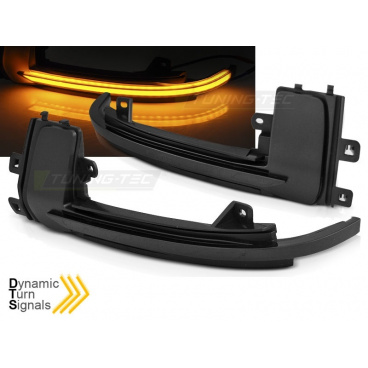 Seitliche dynamische Blinker im Spiegel SMOKE LED SEQ AUDI A3 10-12 / A4 10-15 / A5 10-16