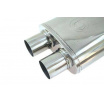 Mittelschalldämpfer 57mm TurboWorks LT 409SS 355mm