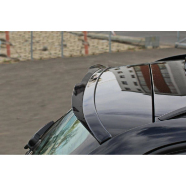 Verlängerungsspoiler BMW 3 E91 Facelift M-Pack Glänzend Schwarz