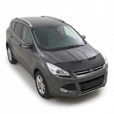 Motorhauben-Frontblende schwarz Ford Kuga II 2012–17 vor Facelift. Motorhauben-Frontblende schwarz Ford Kuga II 2012–17 vor Facelift.