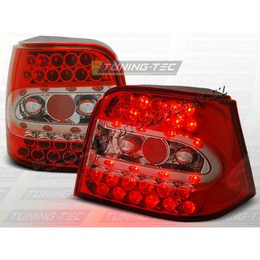 VW GOLF IV 1997-03 LED-HECKLEUCHTEN ROT WEIß