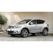 Edelstahlabdeckung - Schwellenschutz für die hintere Stoßstange Nissan Murano Z51 2008-16