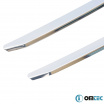 Edelstahl-Frontmaskenabdeckung Omtec 3 Stück Fiat Ducato 2014+