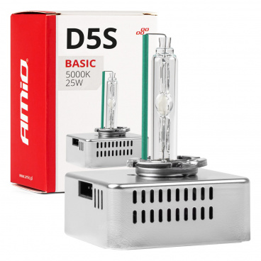 Xenon-Brenner D5S 25W 5000K AMiO BASIC