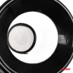 Plastiktrichter mit Halbdeckel und Filter 13,5 cm AMIO-04042