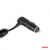 Zigarettenanzünder-Verteiler mit Ladegerät 2x USB-A EIN/AUS 12V 24V 100W 70cm AMIO-04362