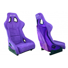 Sportstuhl SLIDE KS2 Premium Purple Velur Purple Glitter