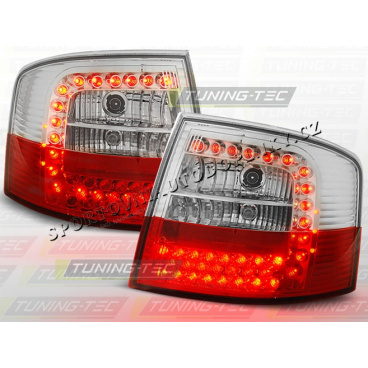 AUDI A6 (C5) AVANT 1997–04 LED-HECKLEUCHTEN ROT WEISS