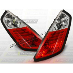 FIAT GRANDE PUNTO 2005–09 LED-HECKLEUCHTEN ROT WEISS