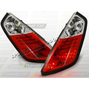 FIAT GRANDE PUNTO 2005–09 LED-HECKLEUCHTEN ROT WEISS