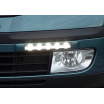 LED-Tagfahrlicht mit Abdeckrahmen - ABS schwarz, Octavia II