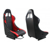 Sporthartschale A1 Racing Monza schwarz/rot