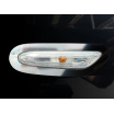 Frontblinkerabdeckungen aus Edelstahl Omtec BMW X1 2009-12