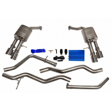 CatBack-Auspuffanlage Audi A8 L4 V6 3.0T 14+ Aktivní CatBack-Auspuffanlage Audi A8 L4 V6 3.0T 14+ Aktivní