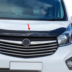 Motorhaubendeflektor F. Talento 2016-20, N. Nv300 2014+, O. Vivaro 2014-19