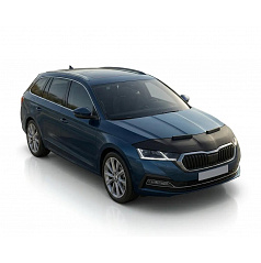 Schwarze Motorhaubenverkleidung für Škoda Octavia IV