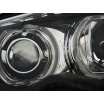 BMW E46 09.2001-03.2005 Angel Eyes LED-Scheinwerfer in Schwarz, klar