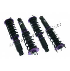 Vollsteifes und höhenverstellbares D2 RACING STREET-Chassis des Honda Civic