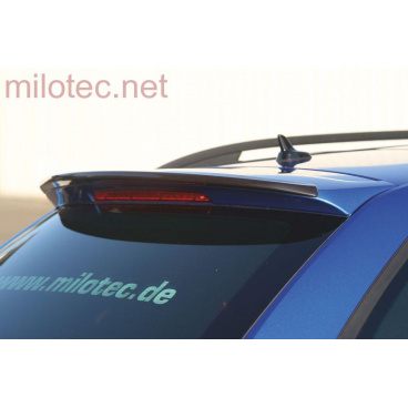 Verkleidung des originalen RS-Spoilers, ABS schwarz metallic Škoda Octavia III RS Combi Verkleidung des originalen RS-Spoilers, ABS schwarz metallic Škoda Octavia III RS Combi