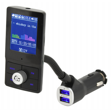 Freisprech-FM-Transmitter, LCD-FARBE Freisprech-FM-Transmitter, LCD-FARBE