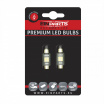 6 SMD-LED-Lampen Sulfitweiß 36 mm mit Widerstand (CANBUS) - 2 Stk