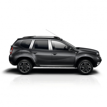 Edelstahl-Fenstersäulenabdeckungen Dacia Duster 2010-2018 8-tlg Edelstahl-Fenstersäulenabdeckungen Dacia Duster 2010-2018 8-tlg