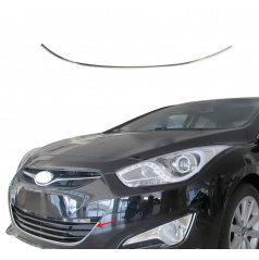 Unterer Streifen aus Edelstahl des Frontspoilers Hyundai i40 2012-19