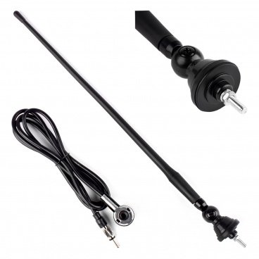 Autoantenne 34cm 5mm Adapter ANT02 AMIO-01049