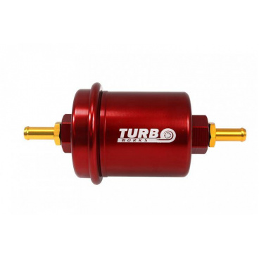 TurboWorks Kraftstofffilter 500 lph Rot TurboWorks Kraftstofffilter 500 lph Rot