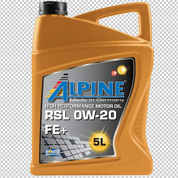 Alpine 0W-20 RSL FE+ Synthetisches Motorenöl, 1 oder 5 Liter Alpine 0W-20 RSL FE+ Synthetisches Motorenöl, 1 oder 5 Liter
