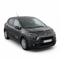Verkleidung der Vorderseite der Motorhaube schwarz Citroen C3 2016-24