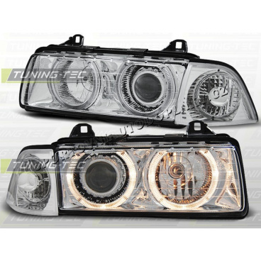BMW E36 90–99 ANGEL EYES CHROME (LPBM27) – Coupé/Cabrio