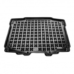 Gummiwanne im Kofferraum – Škoda Yeti, 2009-, mit Werkzeug im Kofferraum