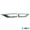 Chrom-Frontabdeckungen der Seitenblinker Omtec VW T6 2015+