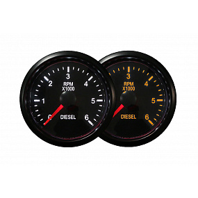 Zusätzlicher Drehzahlmesser 52 mm für Dieselfahrzeuge