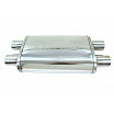 Mittelschalldämpfer 70mm TurboWorks LT 304SS 355mm