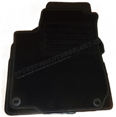 Maßgeschneiderte Automatten aus textilem Velours – Mitsubishi Colt, 2004–2008, 5-Türer.