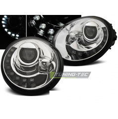 VW New Beetle 10.1998-05.2005 klare LED-Chromleuchten vorn
