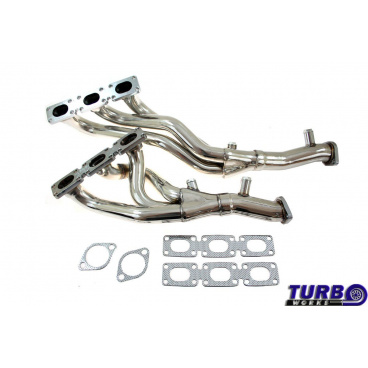 Sportliche TurboWorks-Auspuffrohre aus Edelstahl für BMW E46 323i 328i