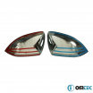 Edelstahl-Spiegelabdeckungen Omtec Mercedes Benz Vito W447 2014-23