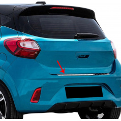 Kantenabdeckung der hinteren Stoßstange aus Edelstahl Hyundai i10 2019-23