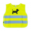 Warnweste Kinder gelb mit Zertifikat DOG AMIO-03937