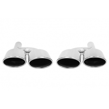 Endrohr 126x74mm Eingang 51mm Mercedes C63 AMG Endrohr 126x74mm Eingang 51mm Mercedes C63 AMG