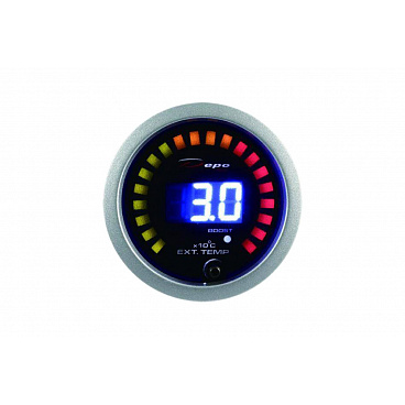 Depo 2in1 Uhr 52mm - Turbo, Abgastemperatur