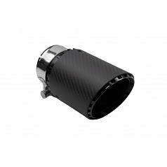 Endrohr 89mm Eingang 67mm Carbon Matt