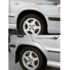 Škoda Felicia (bisv. 97) Kotflügelverbreiterungen normal - für Lackierung*