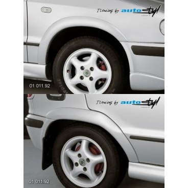 Škoda Felicia (bisv. 97) Kotflügelverbreiterungen normal - für Lackierung*