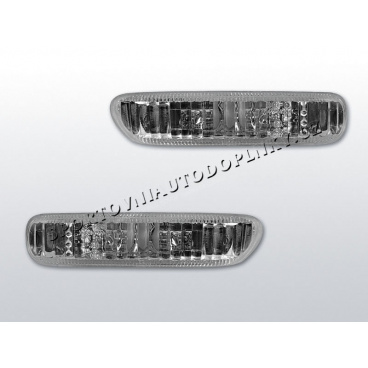 BMW E46 98-01 SEITENBLINKER CHROM - Limousine / Touring