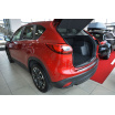 Mazda CX-5 2012–17 Edelstahlabdeckung – schwarzer Schwellenschutz für die hintere Stoßstange