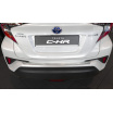 Edelstahlabdeckung – Schutz der Schwelle der hinteren Stoßstange Toyota C-HR 2016+ Boden